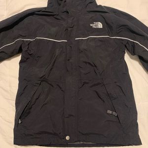 North Face Hyvent Jacket with Zip-in Fleece Lining